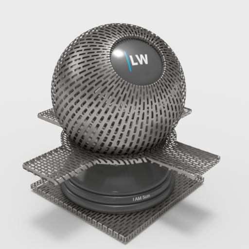 Steel Perforated Brushed